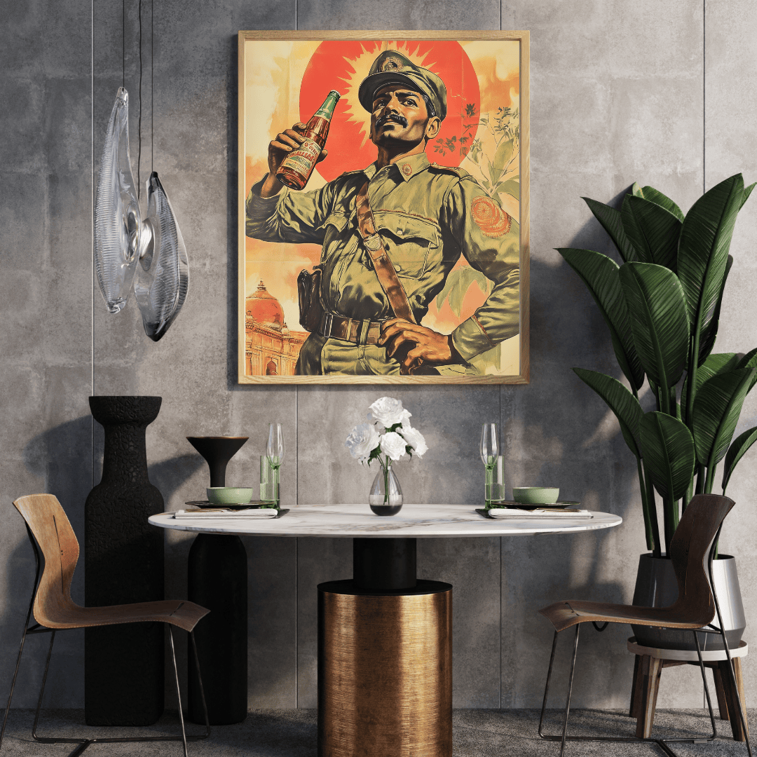 Victory Refreshment - Vintage Military Propaganda Art