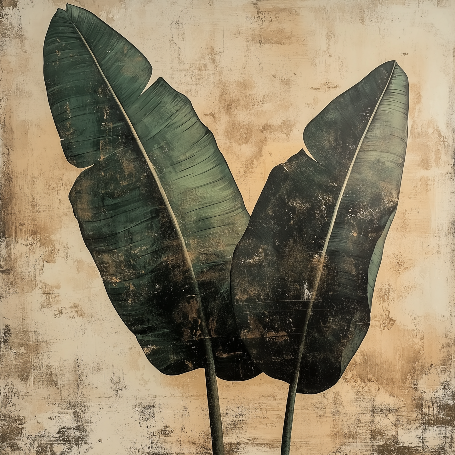 Vintage Tropical Banana