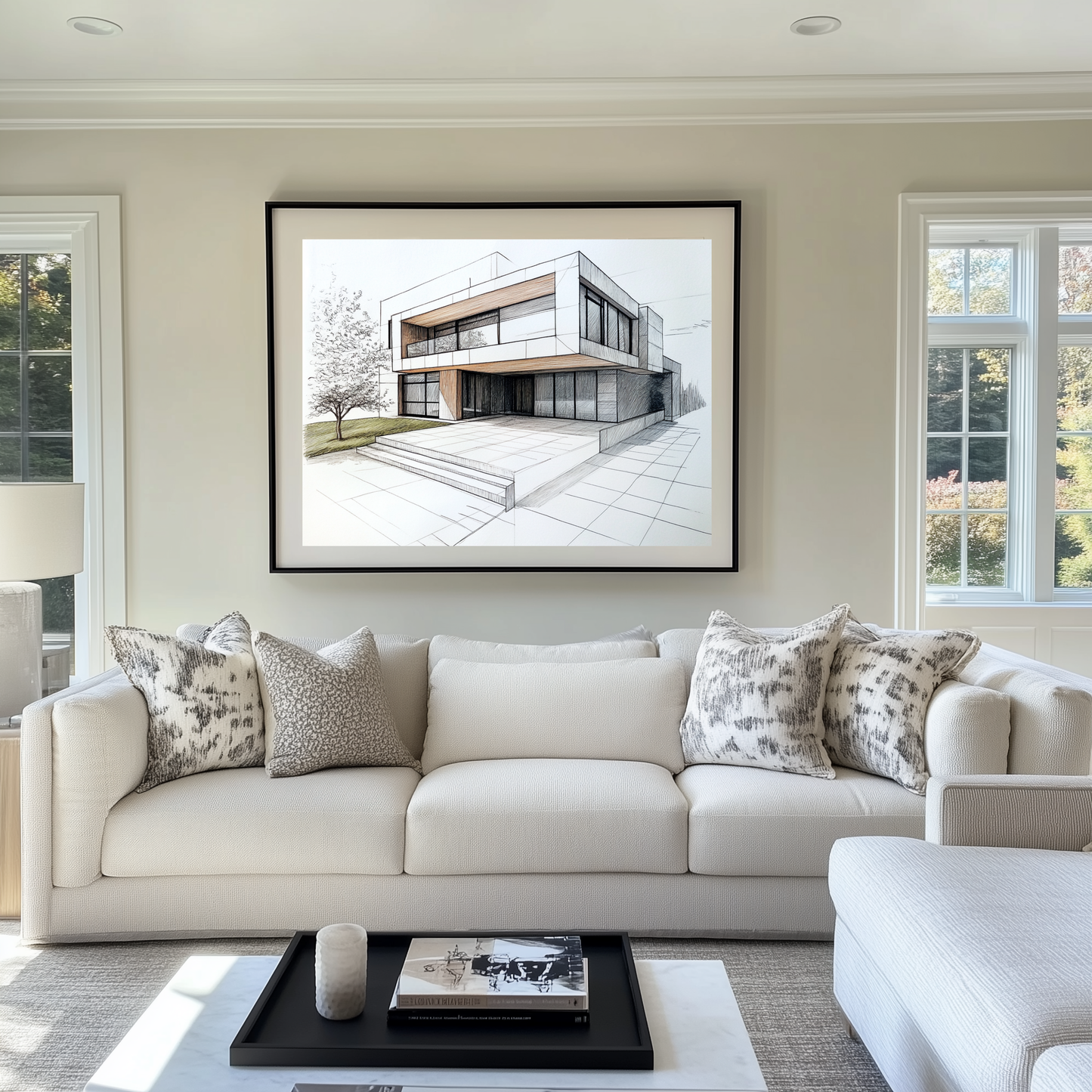 Modern Descent - FRAMED Photo Wall Art