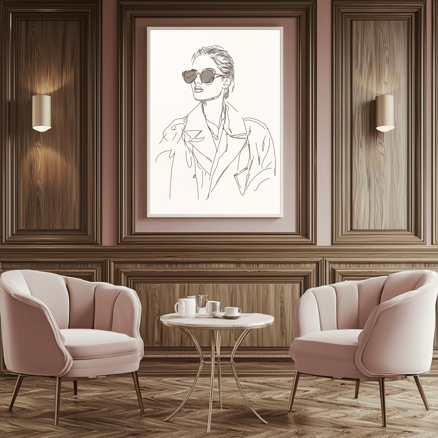 Stylish Woman in Sunglasses