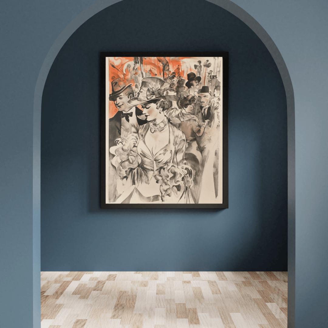 After Hours - Vintage High Society Art