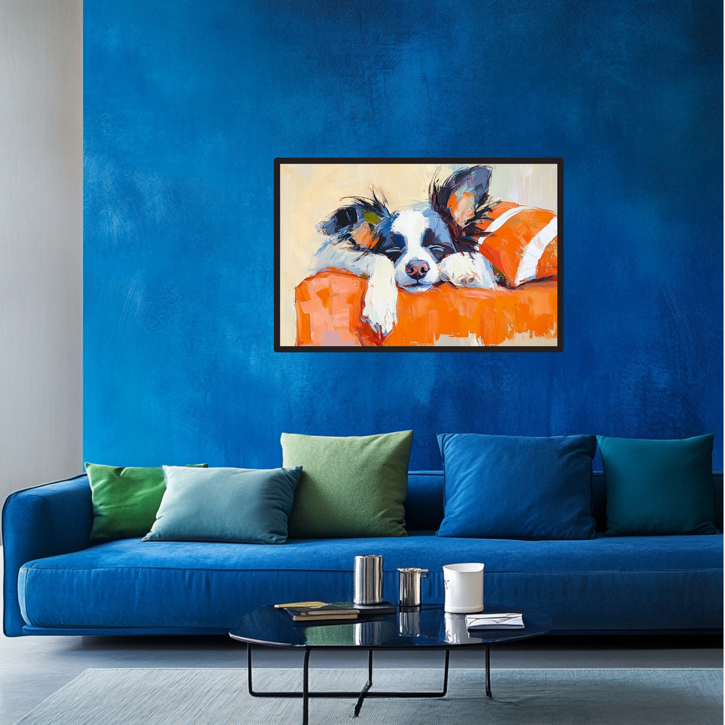 Sweet Papillon Dreams - FRAMED CANVAS