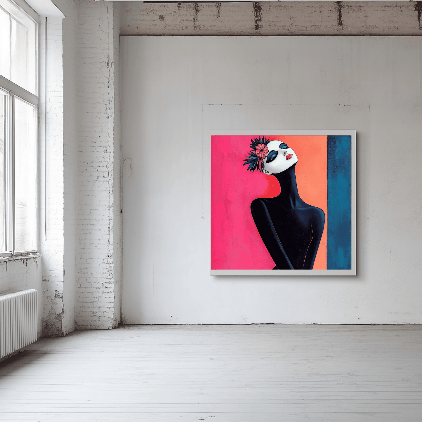 Rose Noir - Elegant Dark Feminine Canvas - LIMITED EDITION